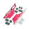 R AND M SPECIALTIES Spark Plug Wire Loom SBC C/B Red 1120-R