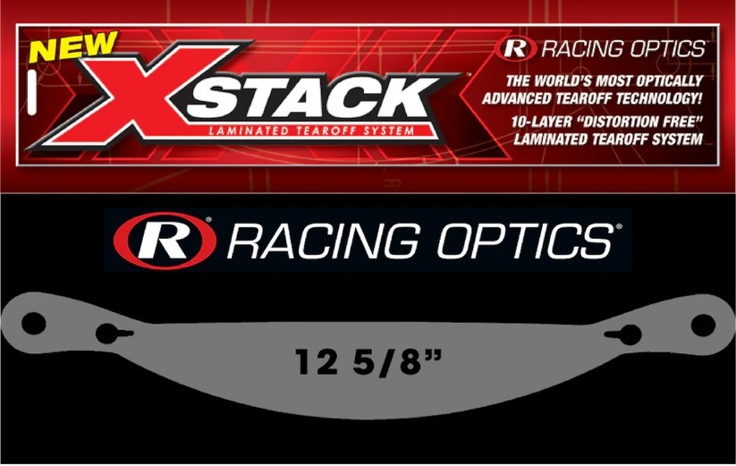 RACING OPTICS Schuberth SF1 Smoke With Zylon Visor Strip 10213S