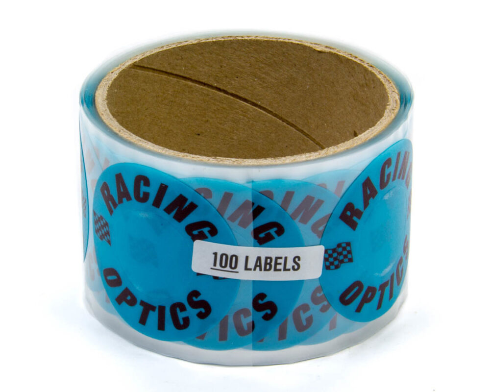 Fast Speed Roll RACING OPTICS Speed Tabs 100 Roll 8202 SpeedTabs
