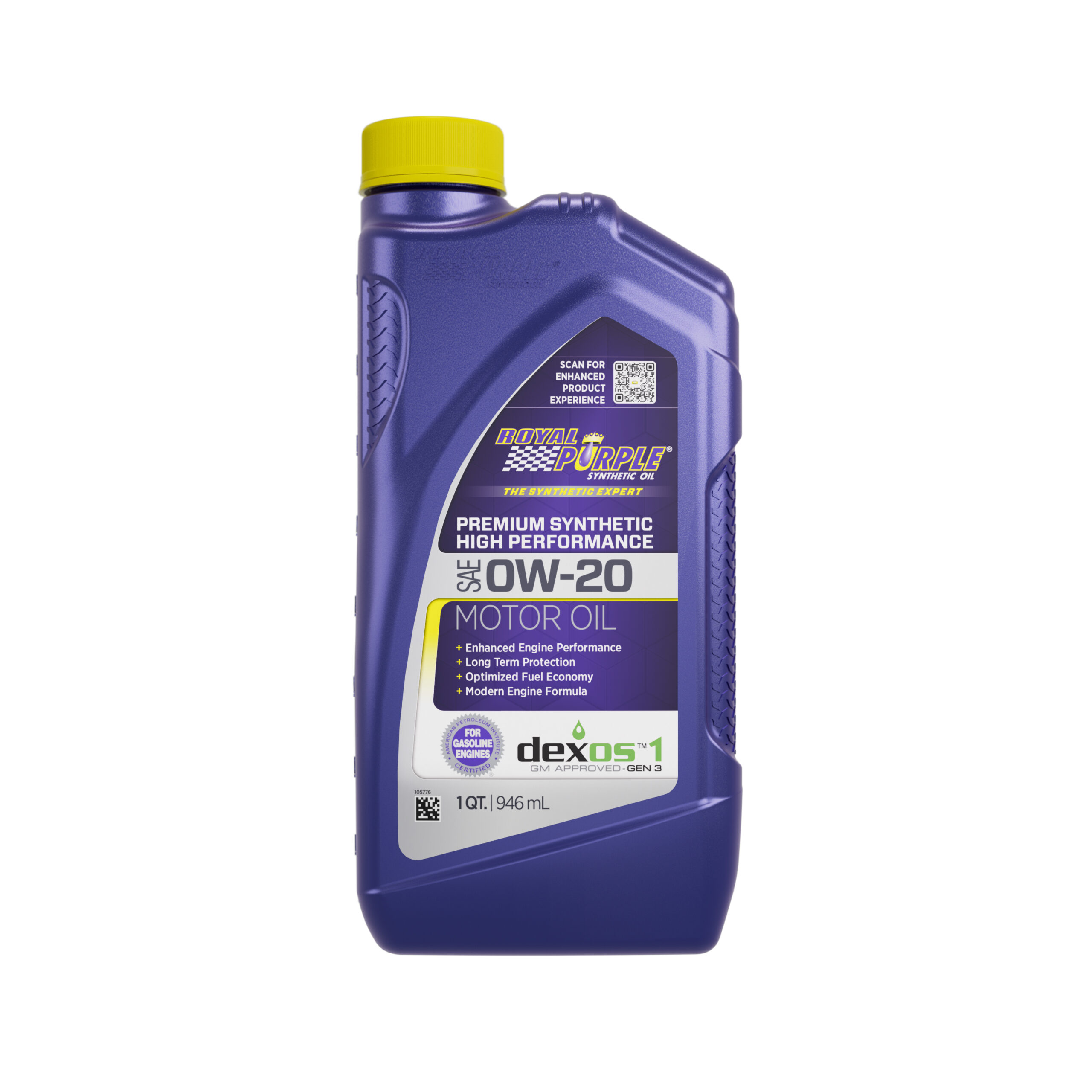 ROYAL PURPLE 0w20 Multi-Grade SAE Oil 1 Quart Dexos ROY01020