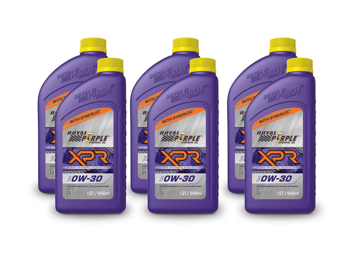 ROYAL PURPLE 0w30 XPR Racing Oil Case 6x1 Quart 6010