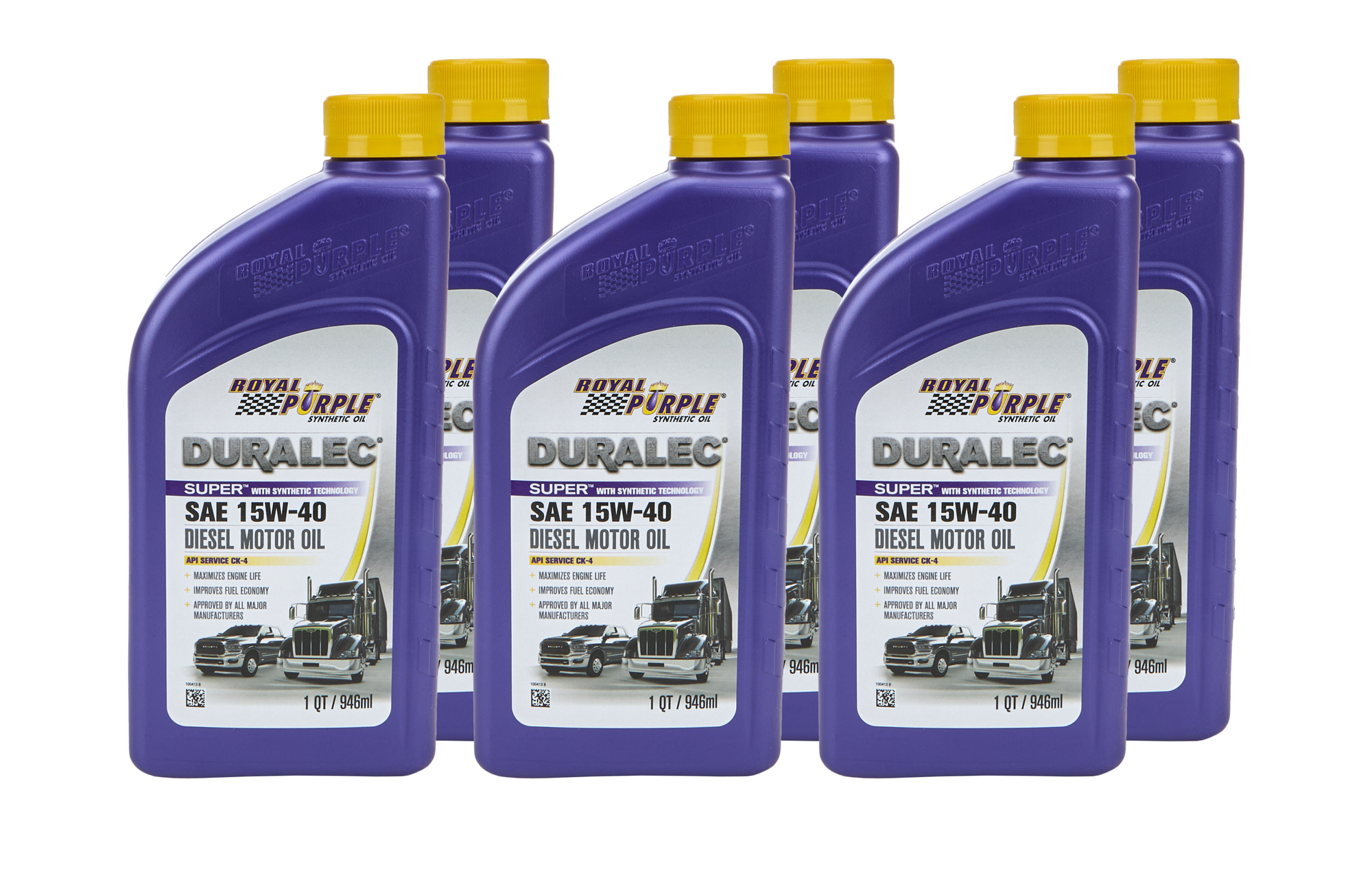 ROYAL PURPLE 15w40 Multi-Grade SAE Oil Case 6x1 Quart 6154