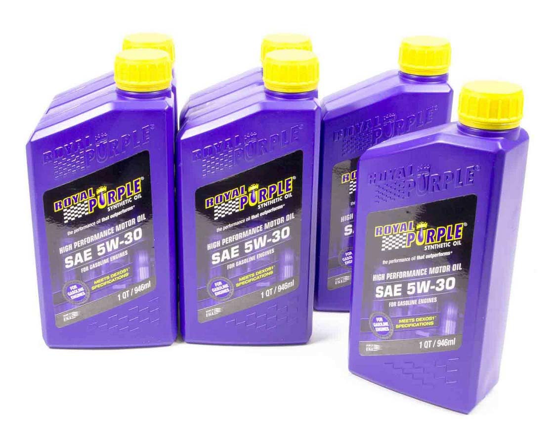 ROYAL PURPLE 5w30 Multi-Grade SAE Oil Case 6x1 Quart 6530