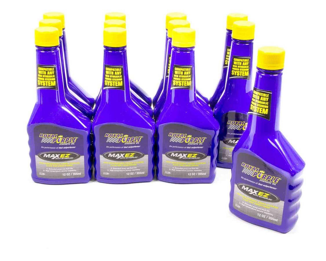 ROYAL PURPLE Max EZ Power Steering Fluid Case 12x12oz 12326