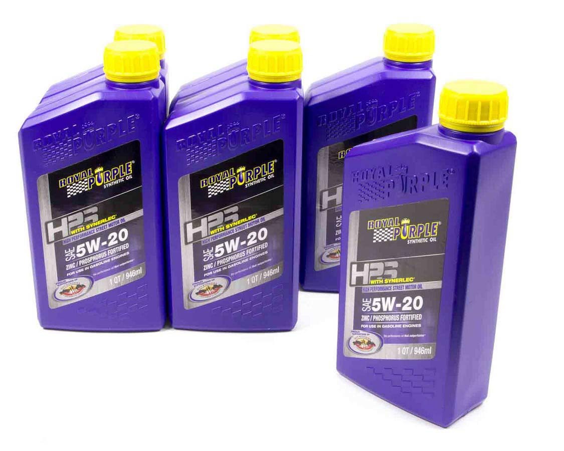 ROYAL PURPLE 5w20 HPS Multi-Grade Oil Case 6x1 Quart 36520