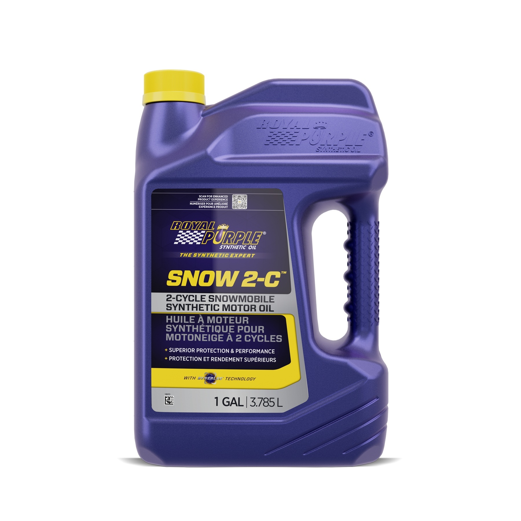 ROYAL PURPLE Snowmobile 2 Cycle Oil Case 3x1 Gallon 43511