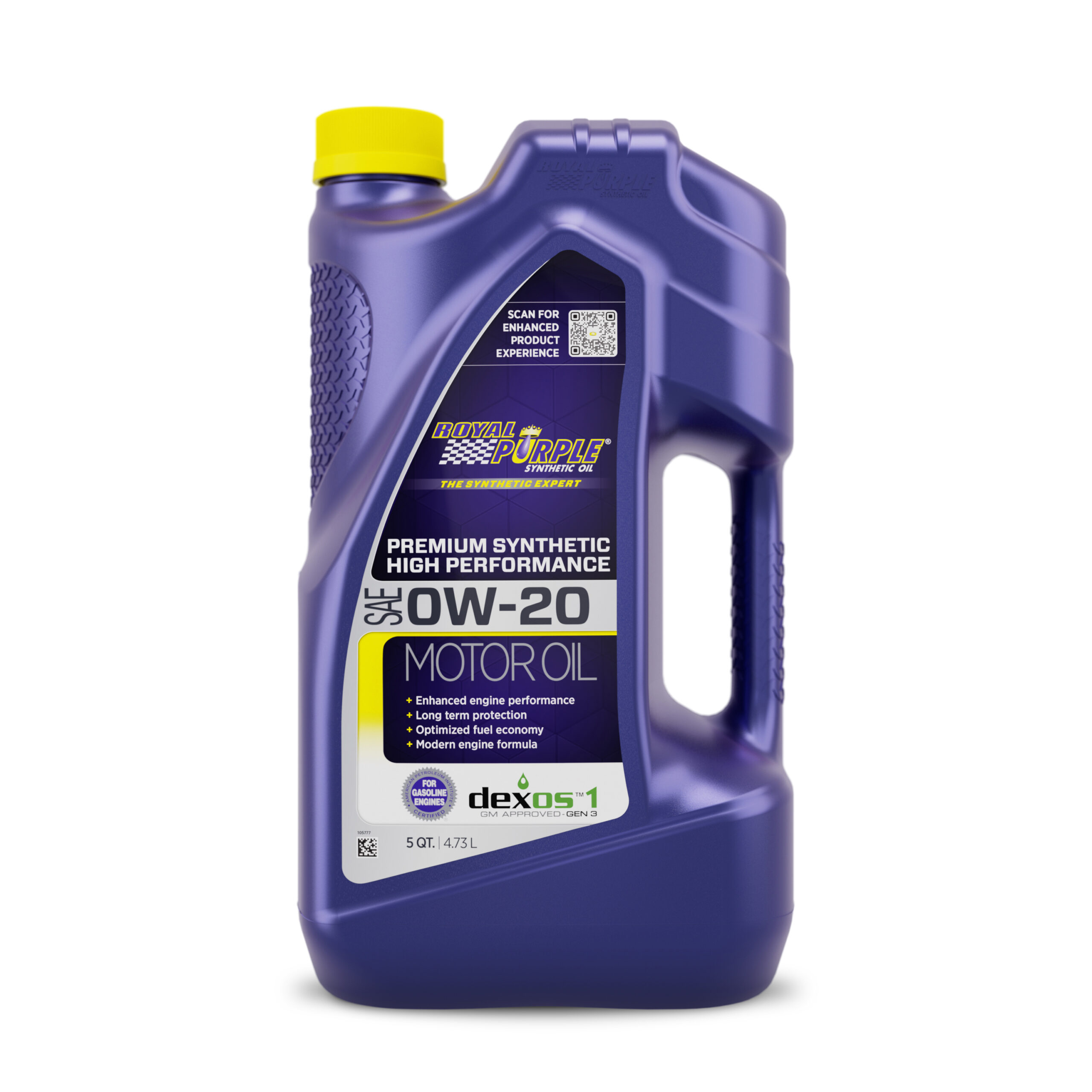 ROYAL PURPLE 0w20 Multi-Grade SAE Oil 5 Quart Bottle ROY51020