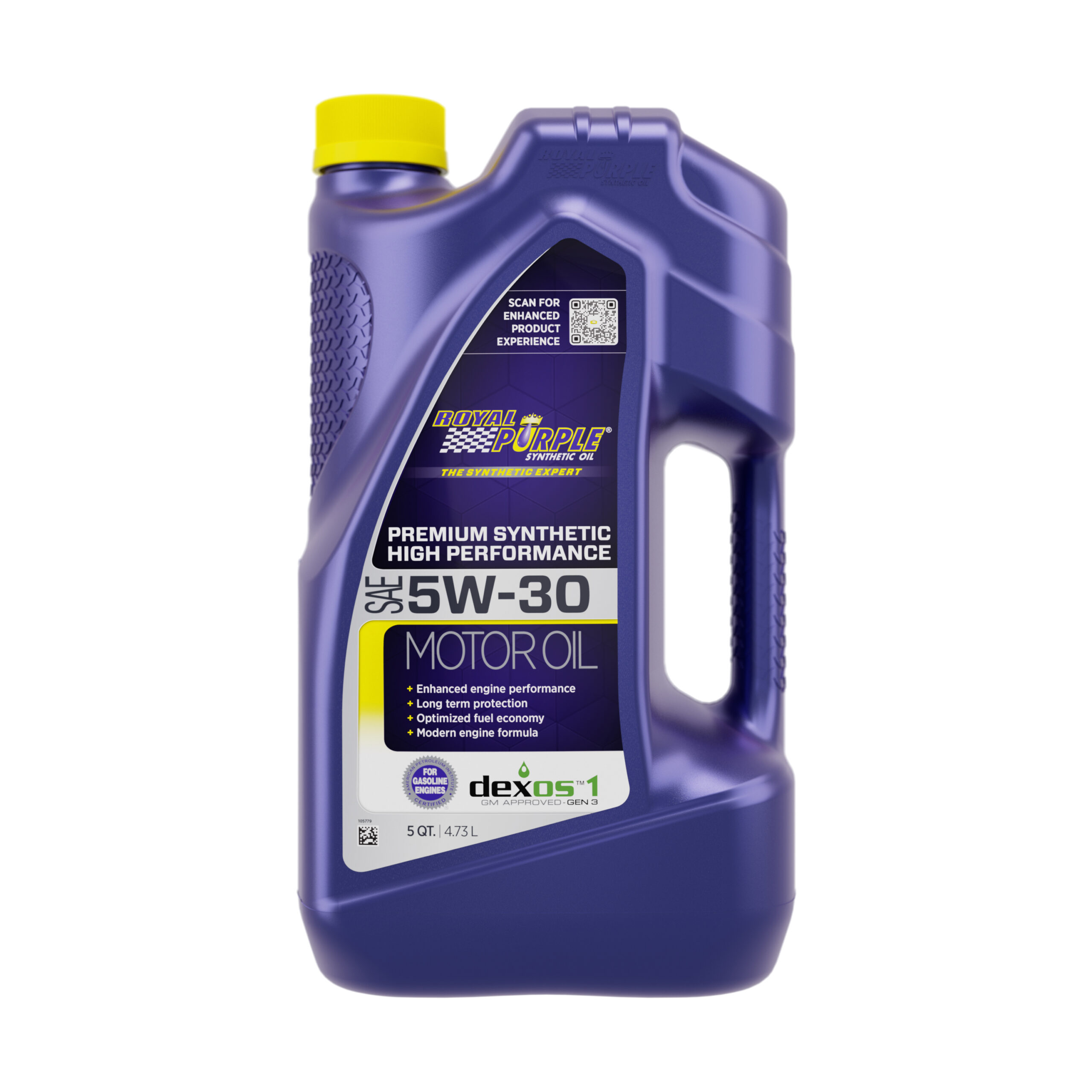 ROYAL PURPLE 5w30 Multi-Grade SAE Oil 5 Quart Bottle Dexos ROY51530