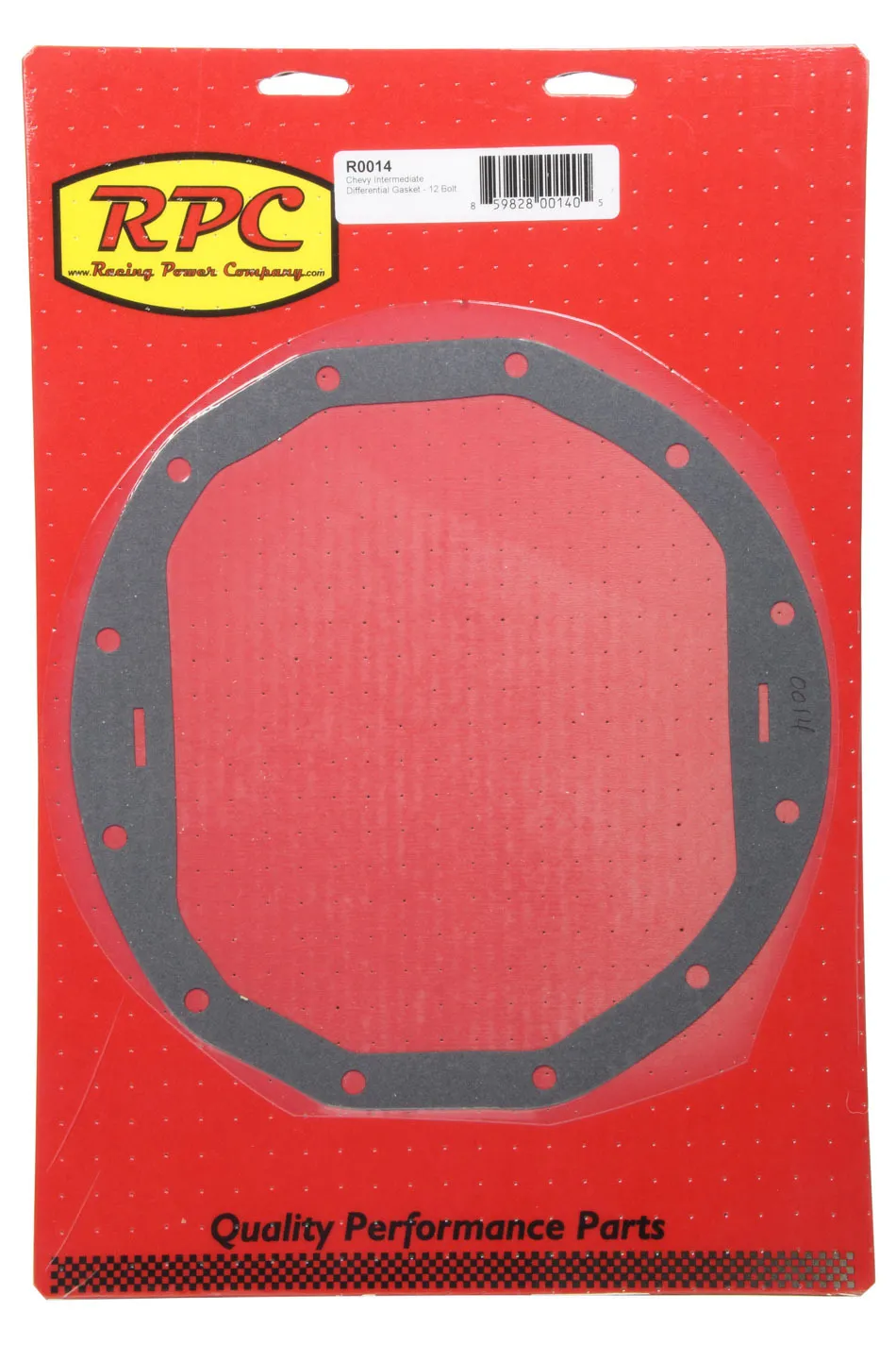 RACING POWER CO-PACKAGED Chevy Intermediate Diff Cover Gasket 12 Bolt R0014