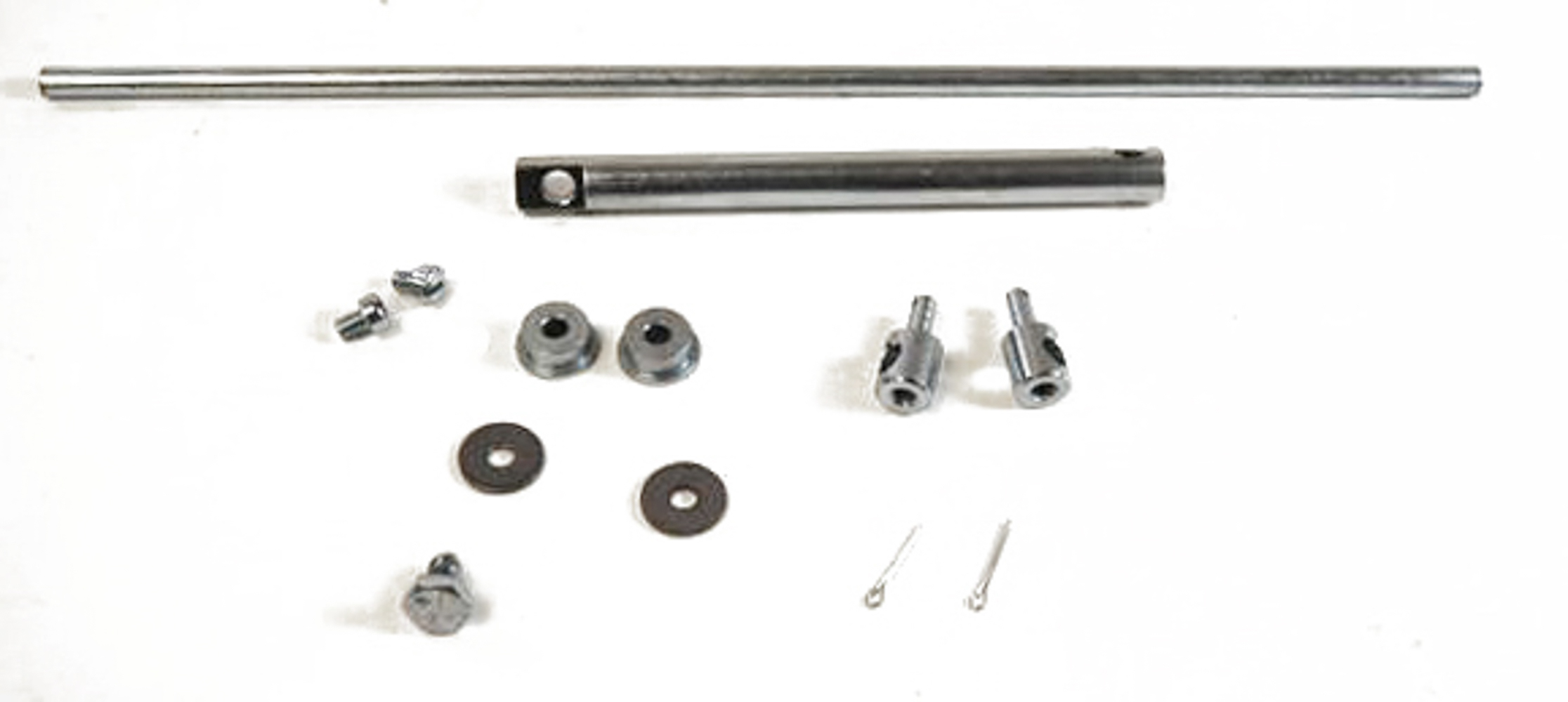RACING POWER CO-PACKAGED Dual Carb Linkage With Hardware Zinc R1408