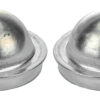 RACING POWER CO-PACKAGED GM Brake Rotor Dust Caps Pair R1813
