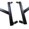 RACING POWER CO-PACKAGED 2-Pc Engine Cradle SB/BB Chevy With Wheels R1906