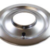 RACING POWER CO-PACKAGED 14In Flat Air Cleaner B ase Chrome R2148B