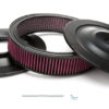 RACING POWER CO-PACKAGED 14in X 3in Performance Air Cleaner Black R2246