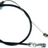 RACING POWER CO-PACKAGED 24In Black Throttle Cab le Braided Stainless R2334