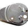 RACING POWER CO-PACKAGED Power Steering Pump Rese rvoir Only Chrome R3812