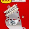RACING POWER CO-PACKAGED SBC Saginaw Power Steer Bracket Lwp Chrome R3830