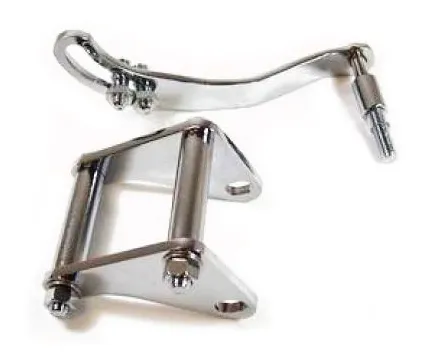 RACING POWER CO-PACKAGED Saginaw Adjustable Power Steering Bracket - Chr R3838C