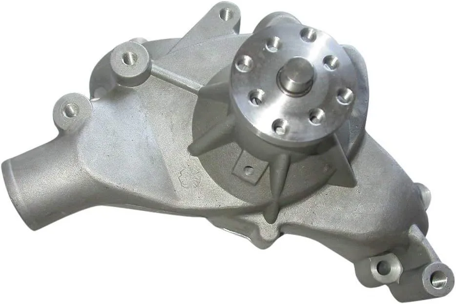 RACING POWER CO-PACKAGED Alum 61-91 BB Chevy Wate r Pump Long R3953