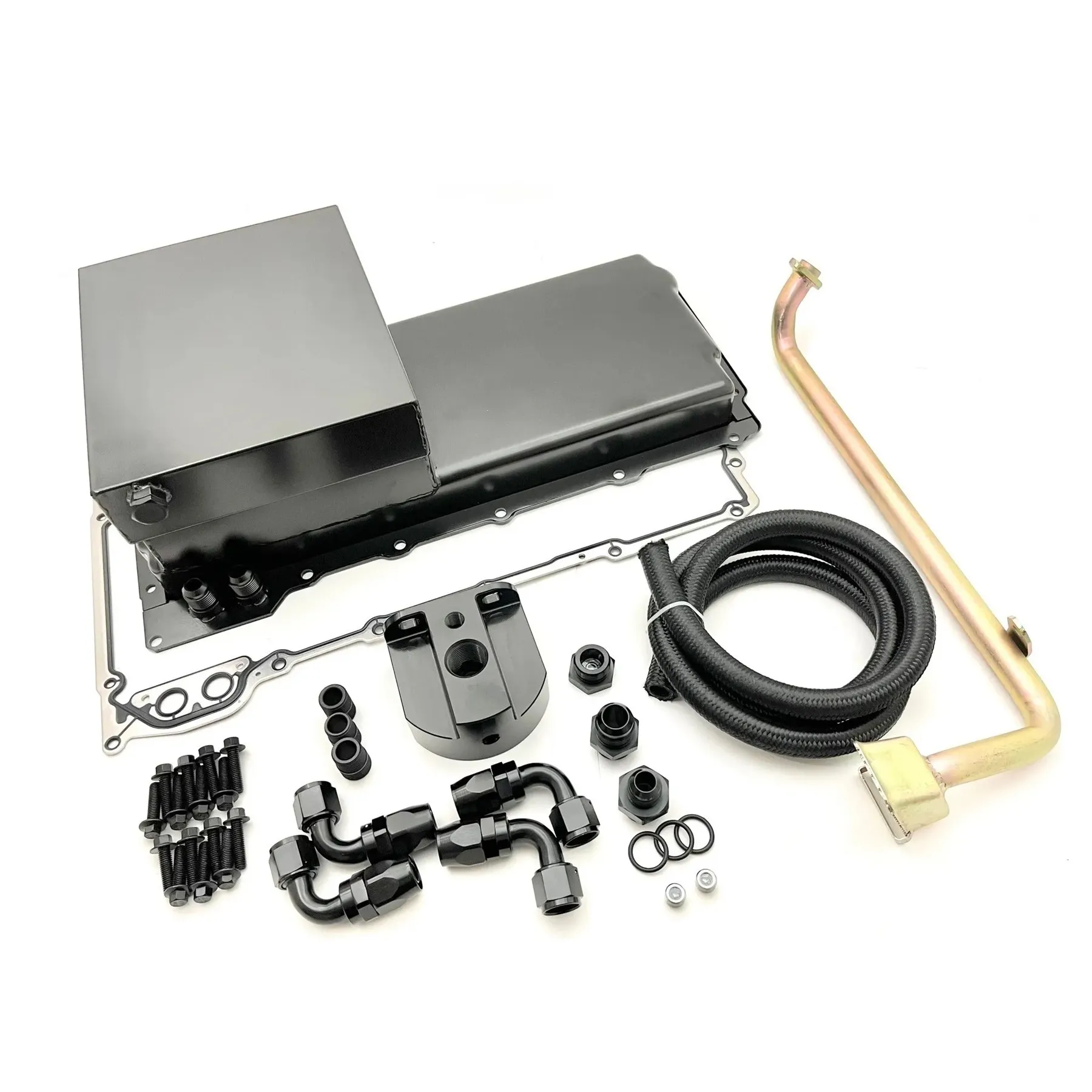 RACING POWER CO-PACKAGED GM LS Swap Oil Pan Kit R4020BK