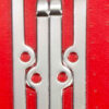 RACING POWER CO-PACKAGED Chrome V/C Hold Down 4 3/4in Long 4pk R4993