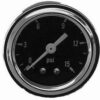 RACING POWER CO-PACKAGED Fuel Pressure Gauge 0-15 PSI R5715