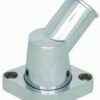 RACING POWER CO-PACKAGED Chrome Aluminum SB Chevy Water Neck R6003C