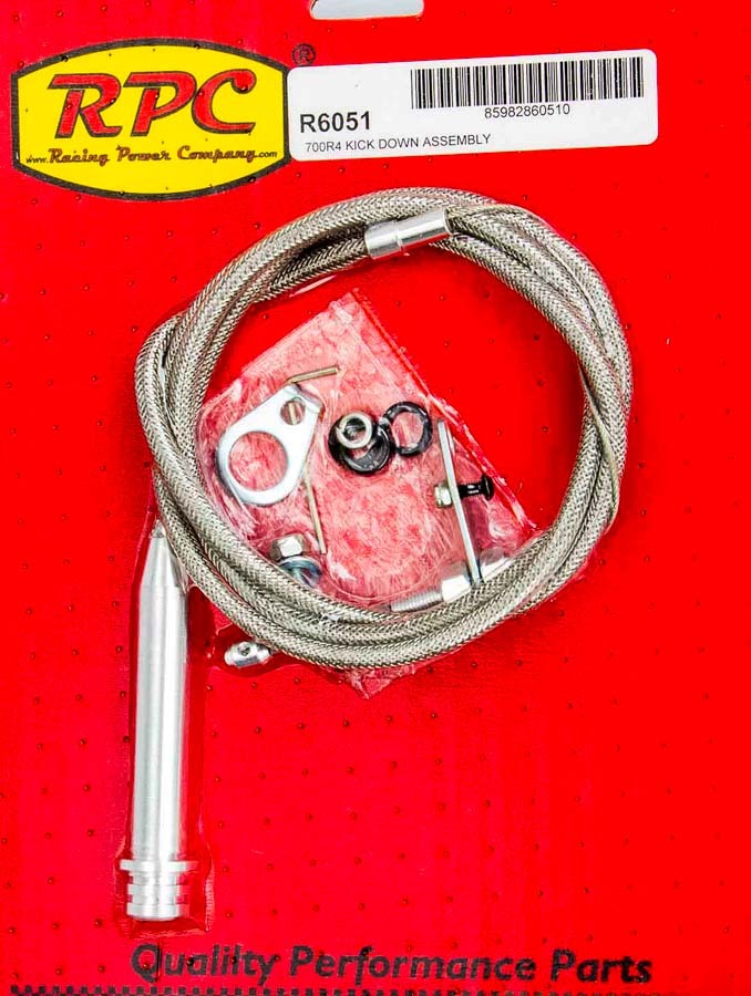 RACING POWER CO-PACKAGED 700R4 Stainless Kick Down Assembly R6051