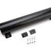 RACING POWER CO-PACKAGED Stainless 3in x 16in Overflow Tank Black R6078BK