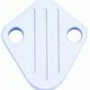 RACING POWER CO-PACKAGED Polished Alum BB Chevy Block Off Plate R6258