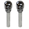 RACING POWER CO-PACKAGED Skull Door Lock Knobs Pr R6275