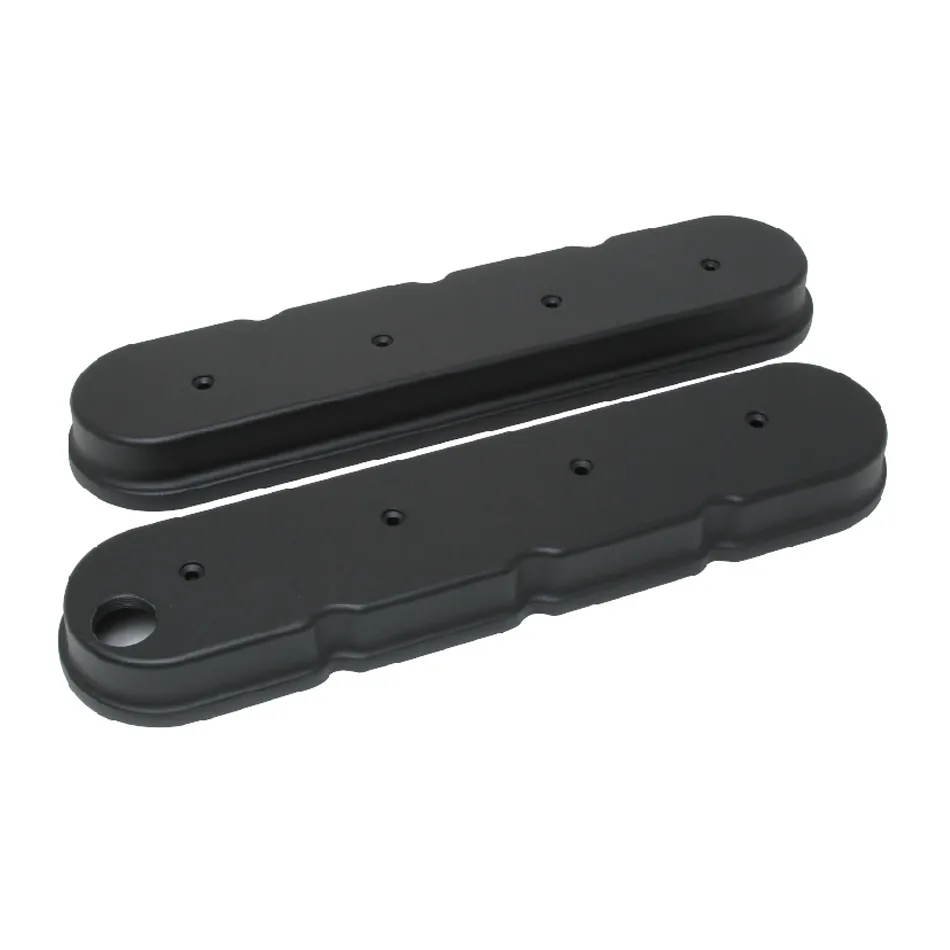 RACING POWER CO-PACKAGED GM LS Engine Valve Cover Aluminum Black R6369BK