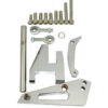 RACING POWER CO-PACKAGED Chrome Alum SB Chevy Alternator Bracket Swp R6405