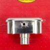 RACING POWER CO-PACKAGED Alum Finned PCV Breather Polished R6500