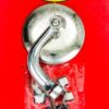 RACING POWER CO-PACKAGED Chrome Steel Peep Mirror w/Short Arm 3in R6608