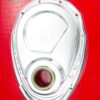 RACING POWER CO-PACKAGED SBC 2PC Timing Chain Cover Chrome R7122