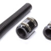 RACING POWER CO-PACKAGED Black 24in Stainless Radiator Hose Kit R7304BK