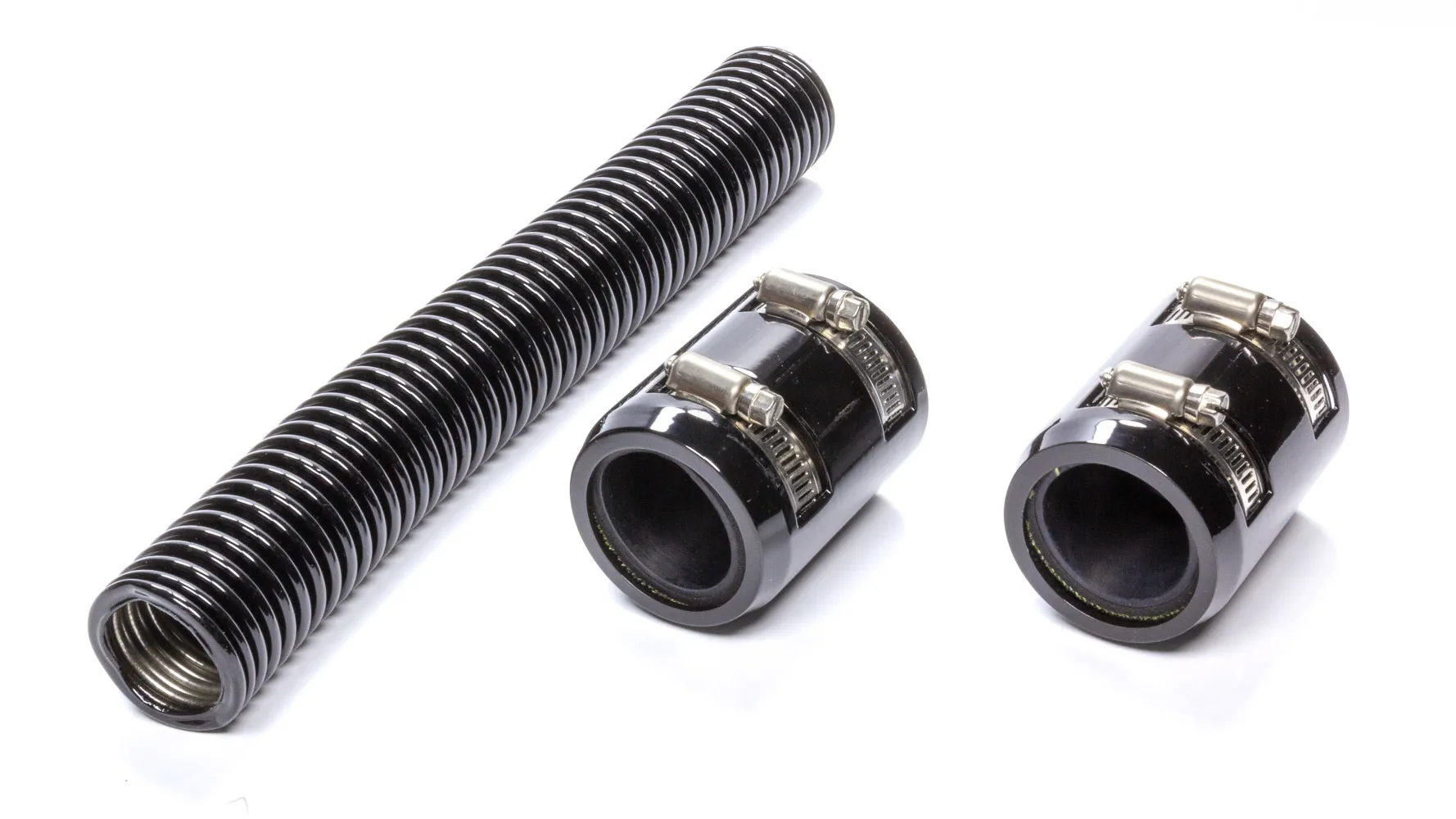RACING POWER CO-PACKAGED Black 36in Stainless Radiator Hose Kit R7307BK