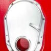 RACING POWER CO-PACKAGED BBC 96-   Alum Timing Chain Cover Polished R8430
