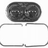 RACING POWER CO-PACKAGED GM Master Brake Cylinder Cover Chrome R9102