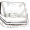 RACING POWER CO-PACKAGED TH350 Trans Pan Chrome Steel Finned R9122