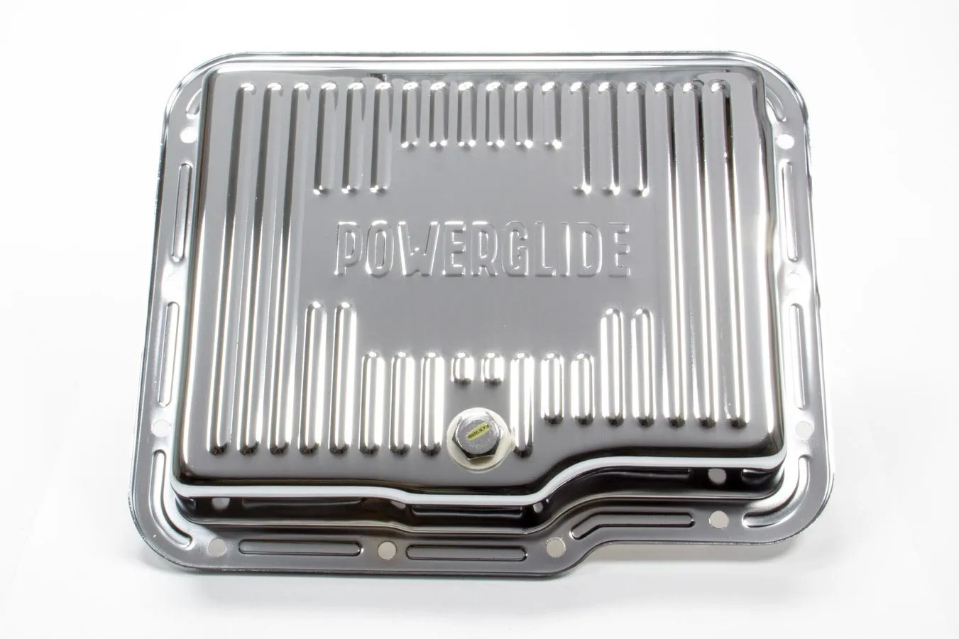 RACING POWER CO-PACKAGED Chrome Powerglide Trans Pan R9124
