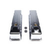 RACING POWER CO-PACKAGED 58-86 SBC Valve Covers Tall Chrome Steel R9215