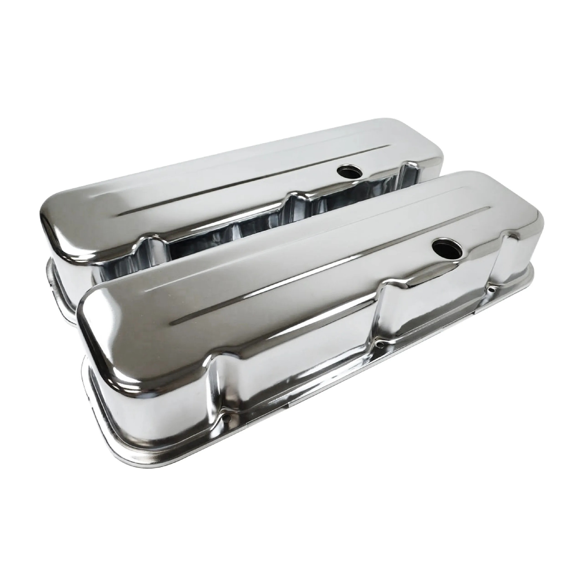 RACING POWER CO-PACKAGED Chevy 396-502 Tall Valv e Cover Pair R9235