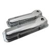RACING POWER CO-PACKAGED Chrome Steel Valve Cover Ford 351C-351M-400 Pair R9295