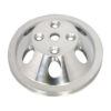RACING POWER CO-PACKAGED Pol Alum SBC Single Gro ove Pulley R9482POL