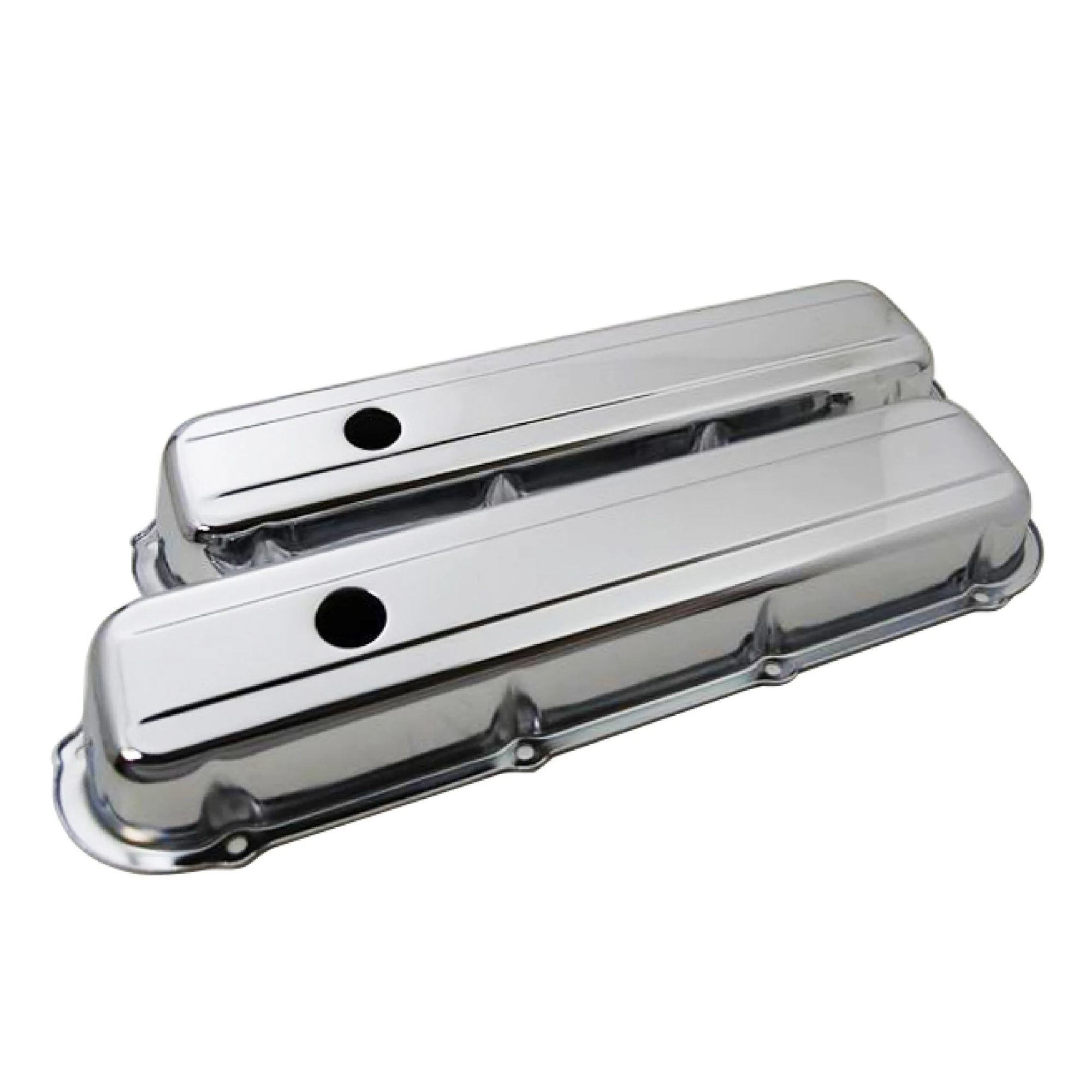 RACING POWER CO-PACKAGED Cadillac 368-500 Short Valve Covers Pair R9521
