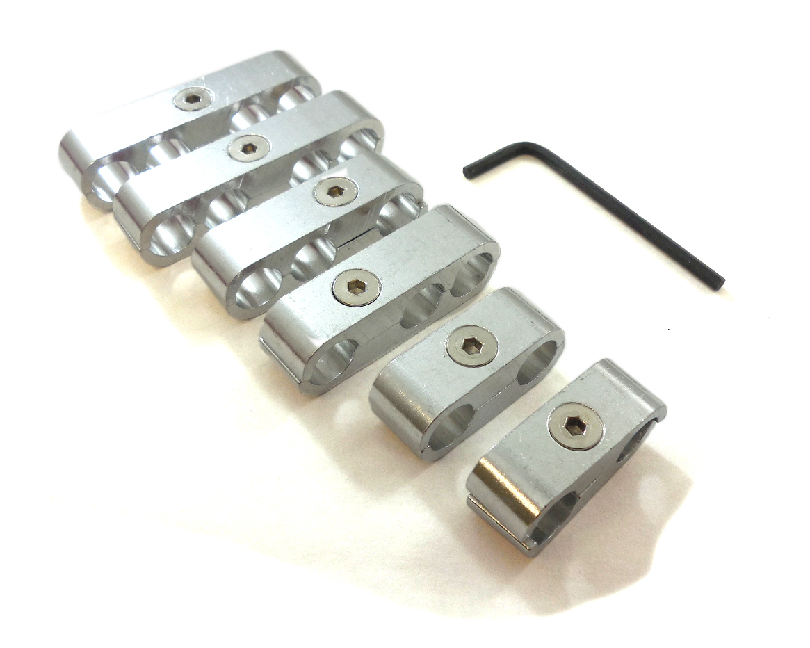 RACING POWER CO-PACKAGED Billet Wire Separators Race Style - CNC R9570