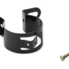 RACING POWER CO-PACKAGED Coil Bracket Horizontal Mount Black R9648BK
