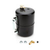 RACING POWER CO-PACKAGED Black  Steel Vacuum Sys tem Reservoir Tank R9970